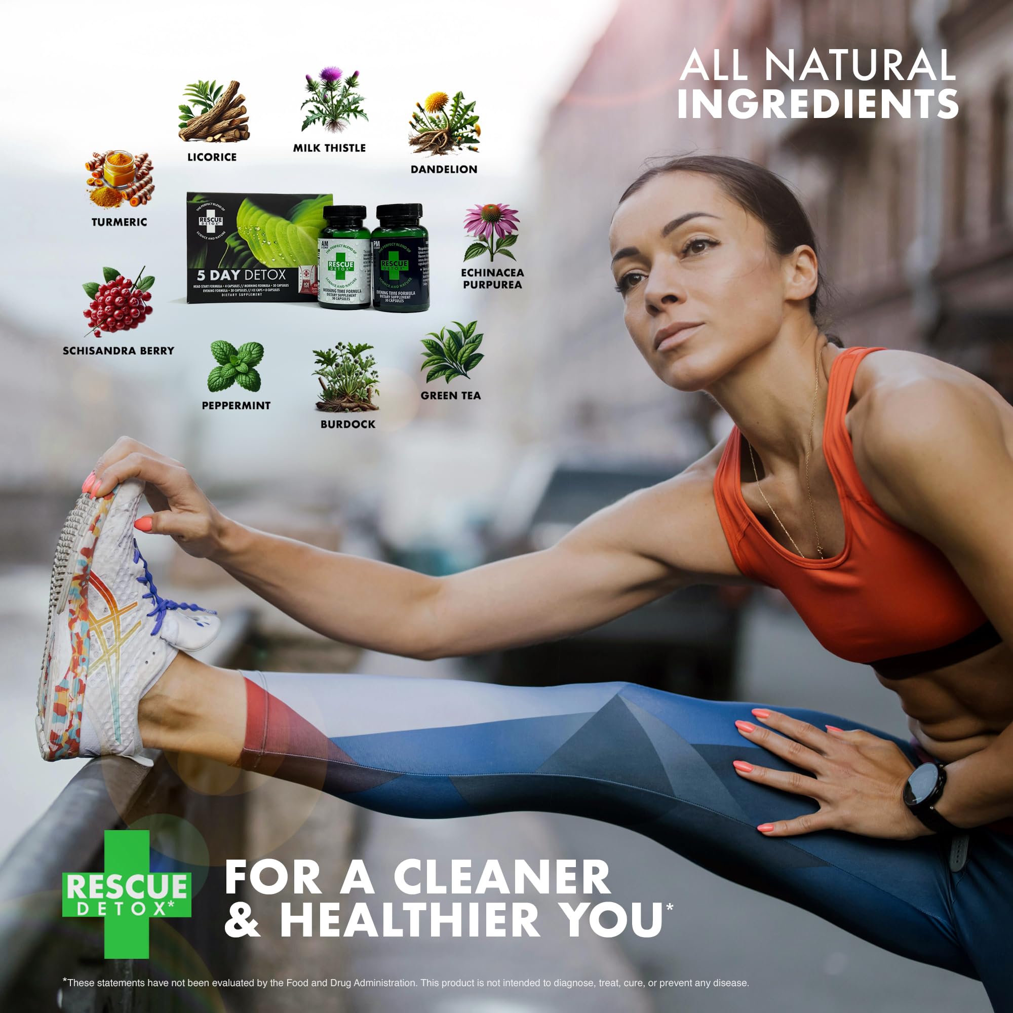 Diet guidance packet from Rescue Detox with practical tips for routines.