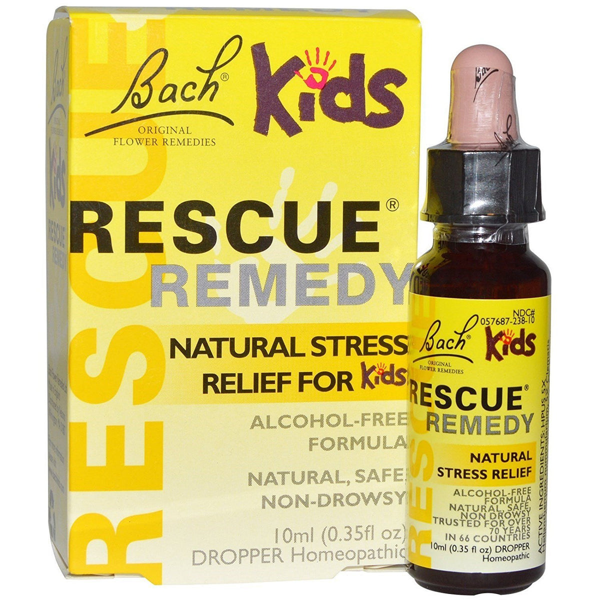 RESCUE Kids Rescue Remedy bottle and dropper for calming daily moments