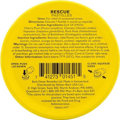 RESCUE pastilles gluten-free and sugar-free for dietary-friendly use.