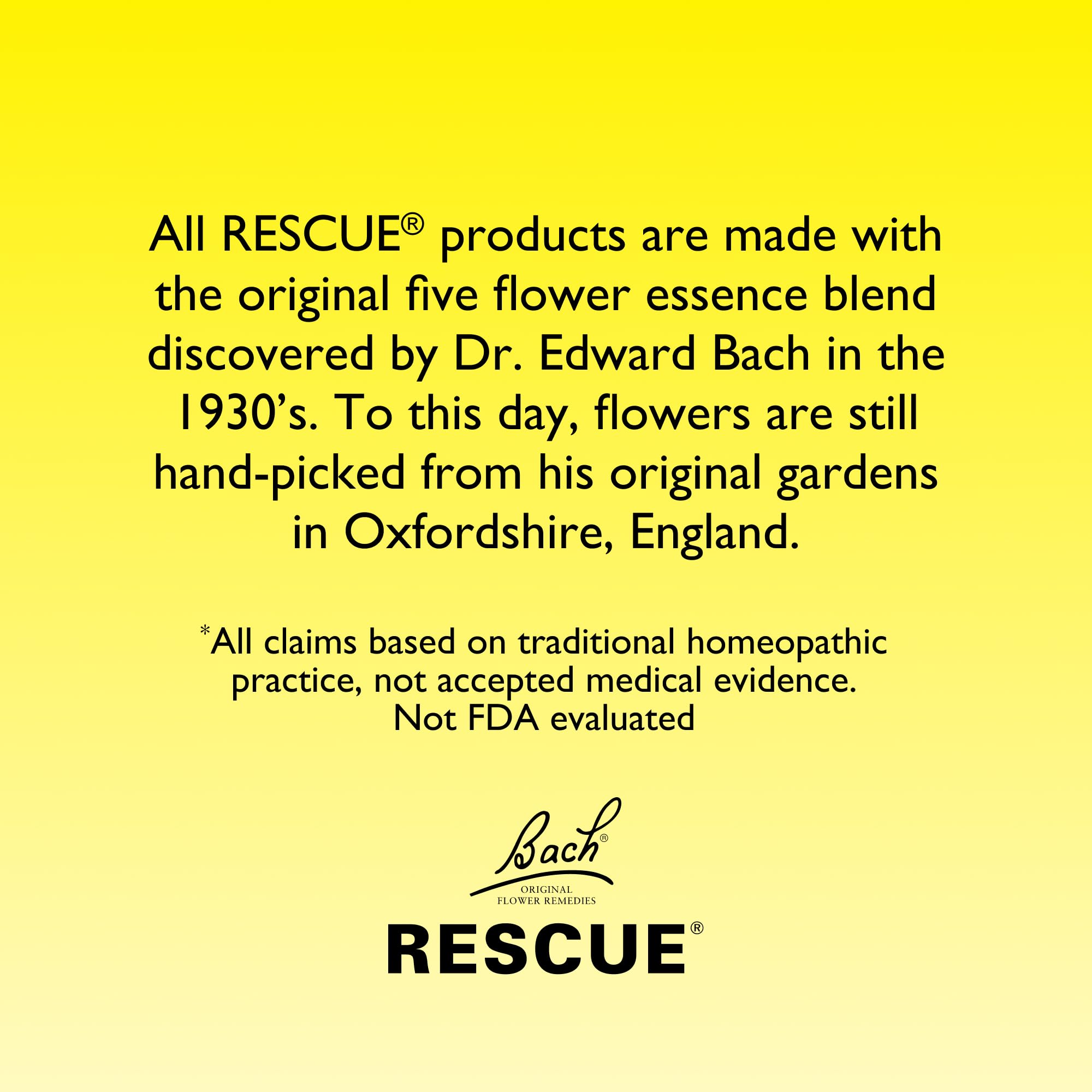 RESCUE pastilles mixed berry note about stevia sweetener