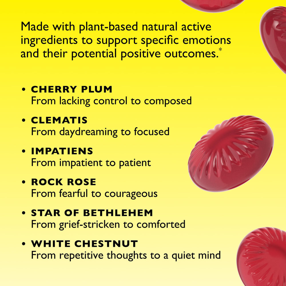 RESCUE Sleep Pastilles bottle label highlights melatonin-free formula.