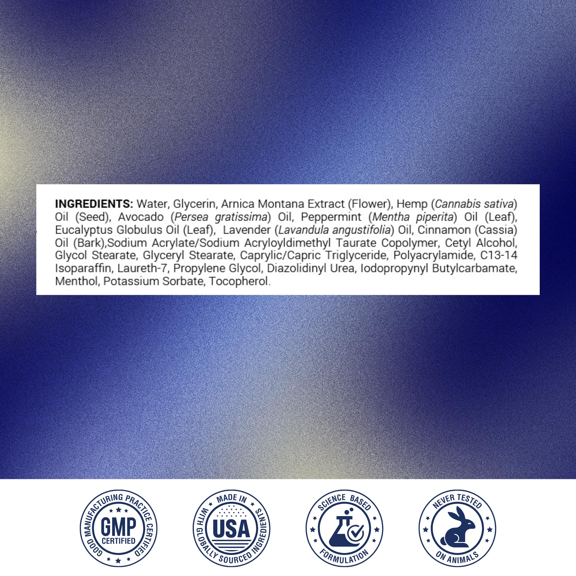 Research Verified Bruise Cream pack of six bottles for family use.