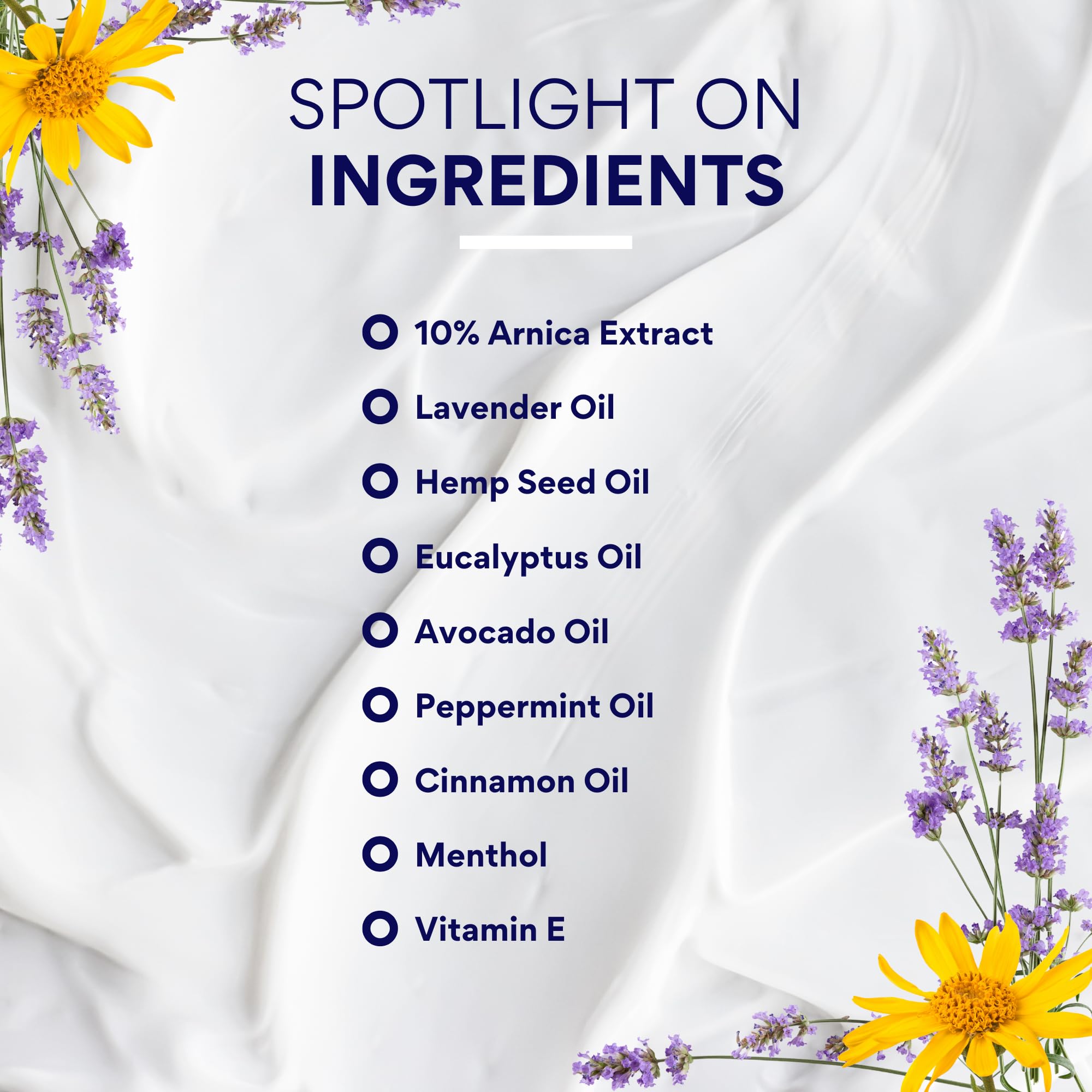 Research Verified Bruise Cream vegan and cruelty-free branding shown.
