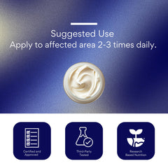 Research Verified Bruise Cream Vitamin E supports skin moisture balance.