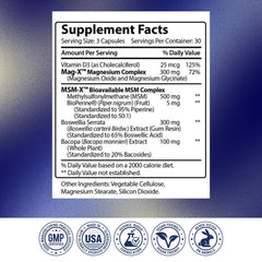 Research Verified Fibro Support packaging in a store setting