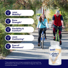 Ingredient panel shows glucosamine, MSM, turmeric for joint support.