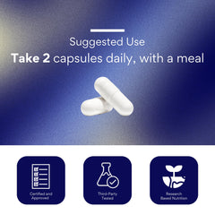 Research Verified Nattokinase with BioPerine for enhanced absorption.