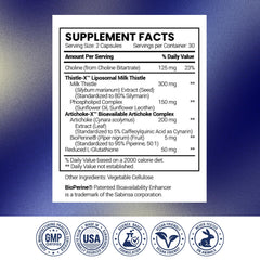 Pack of 6 Research Verified Liver Support boxes emphasizing value and daily wellness.