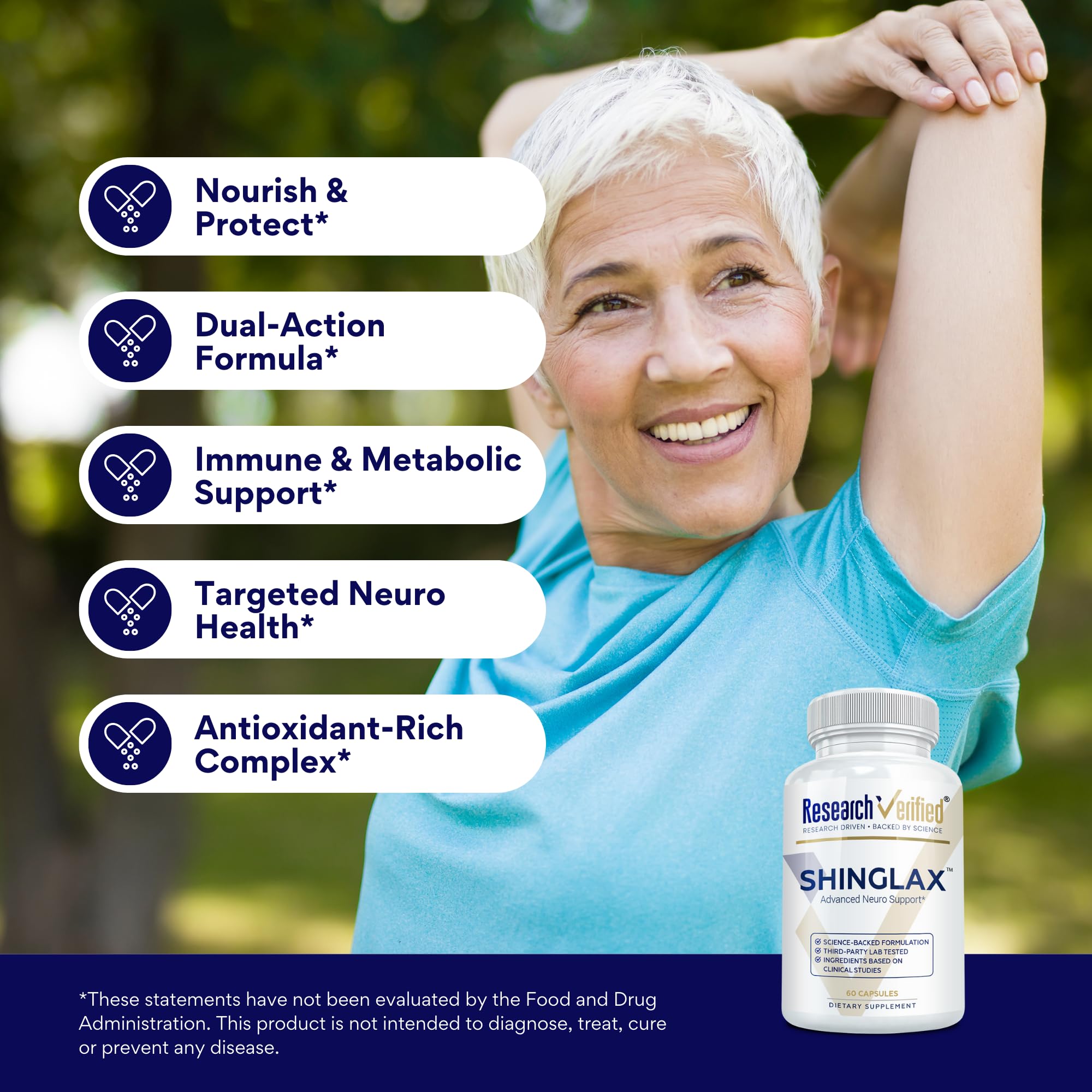 Research Verified Shinglax VitB-X Vitamin B complex for everyday energy.