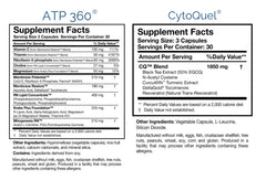 Researched Nutritionals CytoQuel capsules demonstrate cytokine balance for healthy signaling.