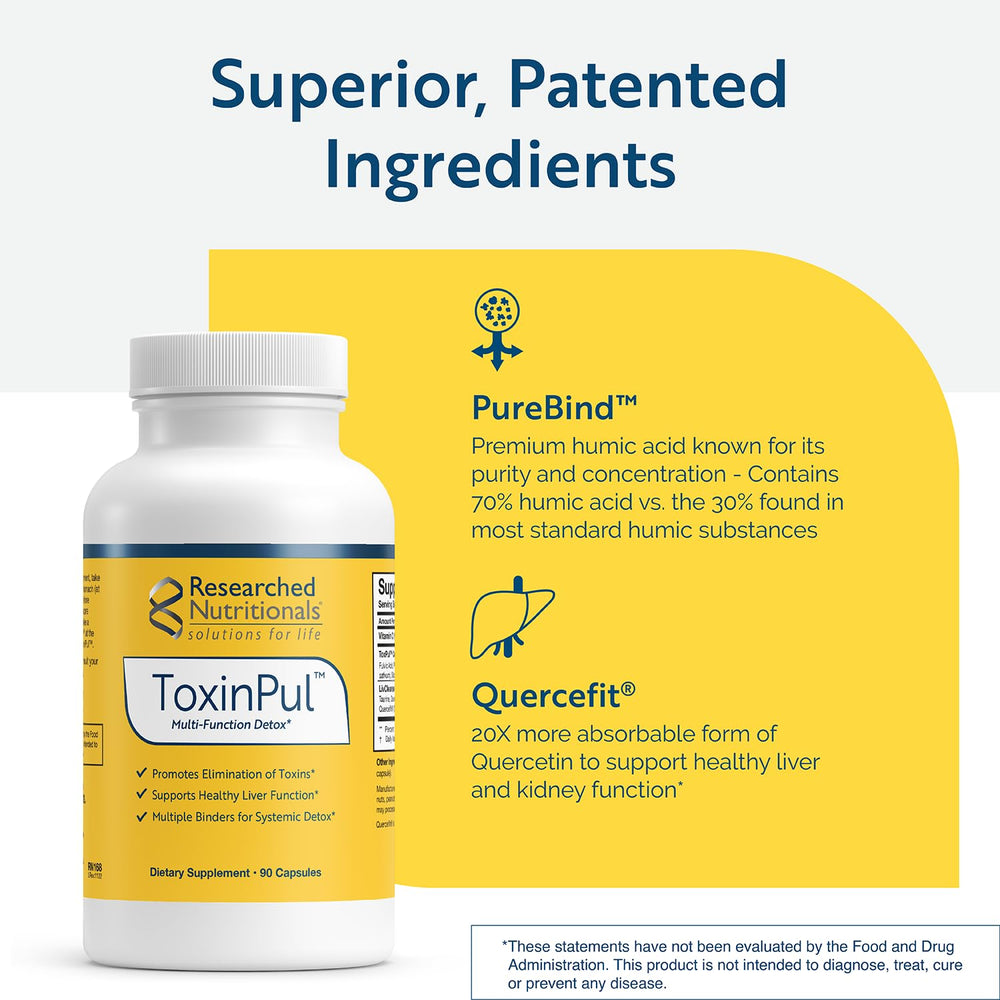 Quercefit icon suggests liver-friendly detox support