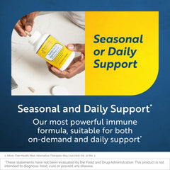 Researched Nutritionals Transfer Factor Rapid Response ingredients blend shows Bioisolate and beta glucan for support.