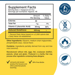 Researched Nutritionals Tri-Fortify vegan non-GMO icons with hexane-free assurance.