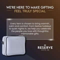 Reserve Gifts Co. gift-ready packaging makes a thoughtful present for loved ones.