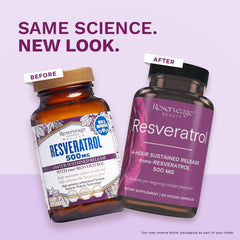 Reserveage gluten-free icon on packaging signaling diet-friendly wellness.