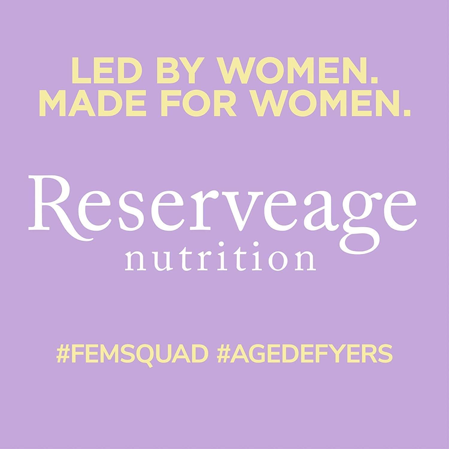 Reserveage Nutrition Resveratrol Gummies bottle held in hand for portability