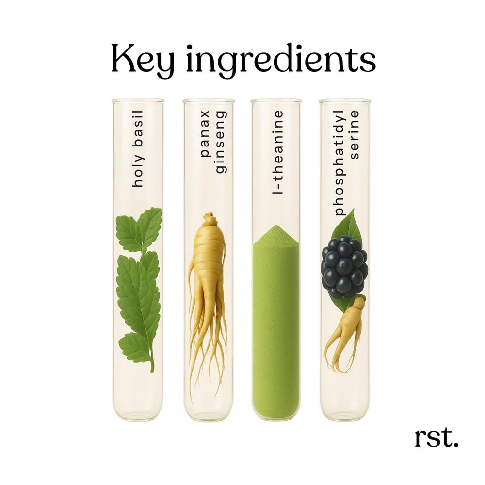 reset wellness Adjust+ phosphatidylserine softgels emphasize cognitive clarity