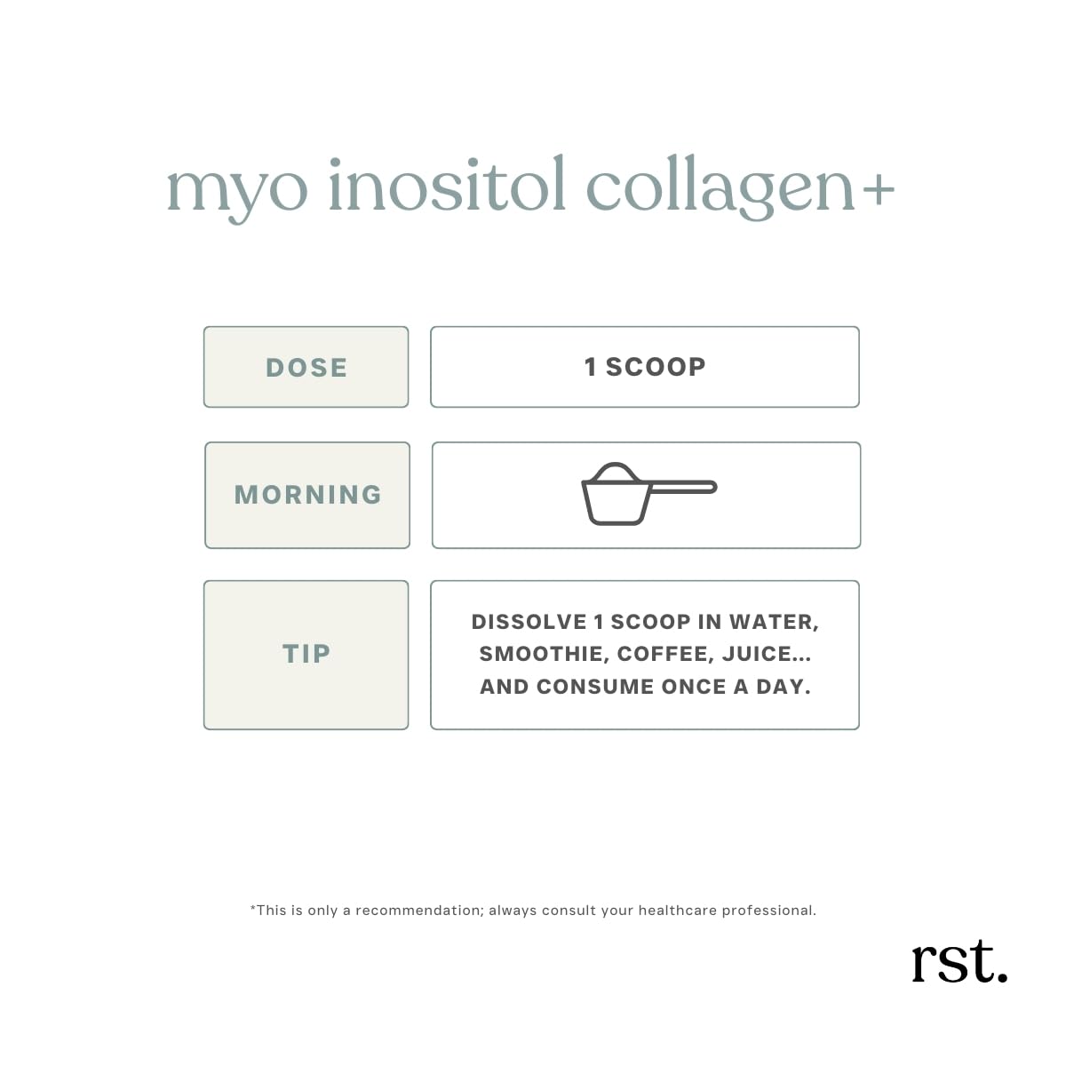 Reset Wellness D-Chiro Inositol bottle focus on balance and reproductive health support