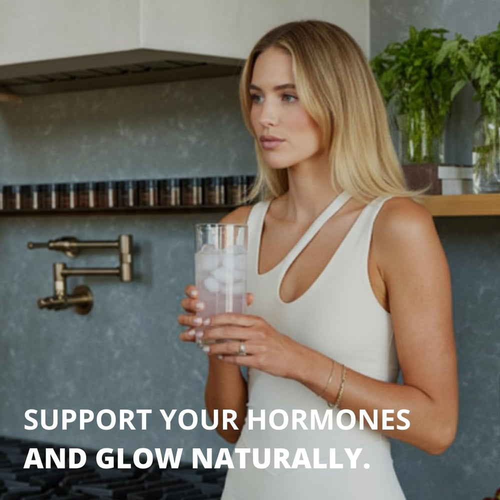 Reset Wellness daily wellness routine ready to mix into beverages.
