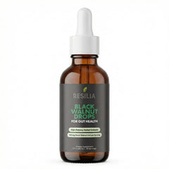 Resilia Herbal Cleanse Liquid Drops bottle for easy daily dosing.