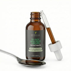 Resilia Herbal Cleanse Liquid Drops dropper enables precise daily servings.
