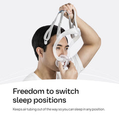 ResMed AirFit F30i frame compatibility with CPAP parts for flexible setups.