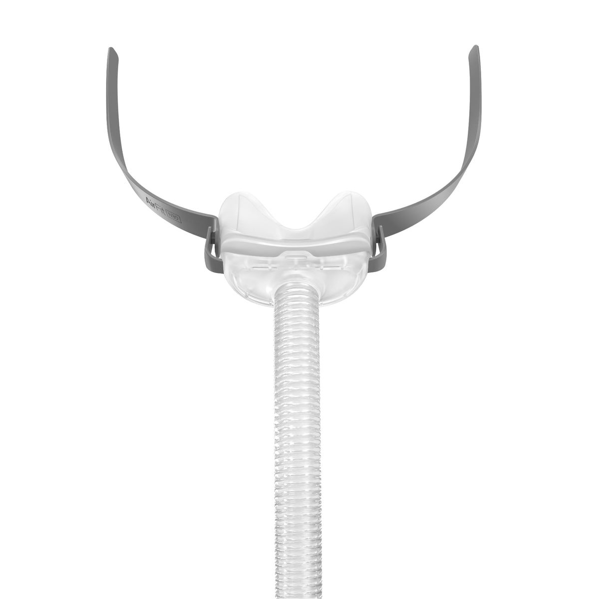 ResMed AirFit N30 frame with nasal cradle cushion for comfortable nasal CPAP wear.