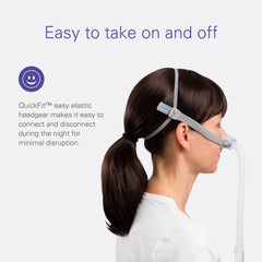 ResMed AirFit N30 headgear one-size fit offers universal compatibility.
