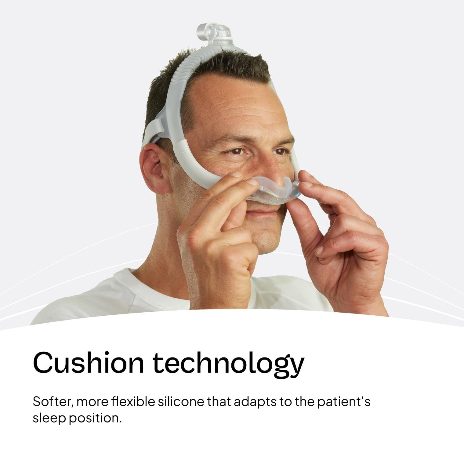 ResMed AirFit N30i with quiet venting demonstrates quieter sleep therapy