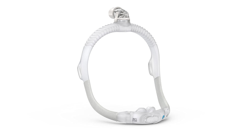 ResMed AirFit P30i frame with elbow for comfortable CPAP setup