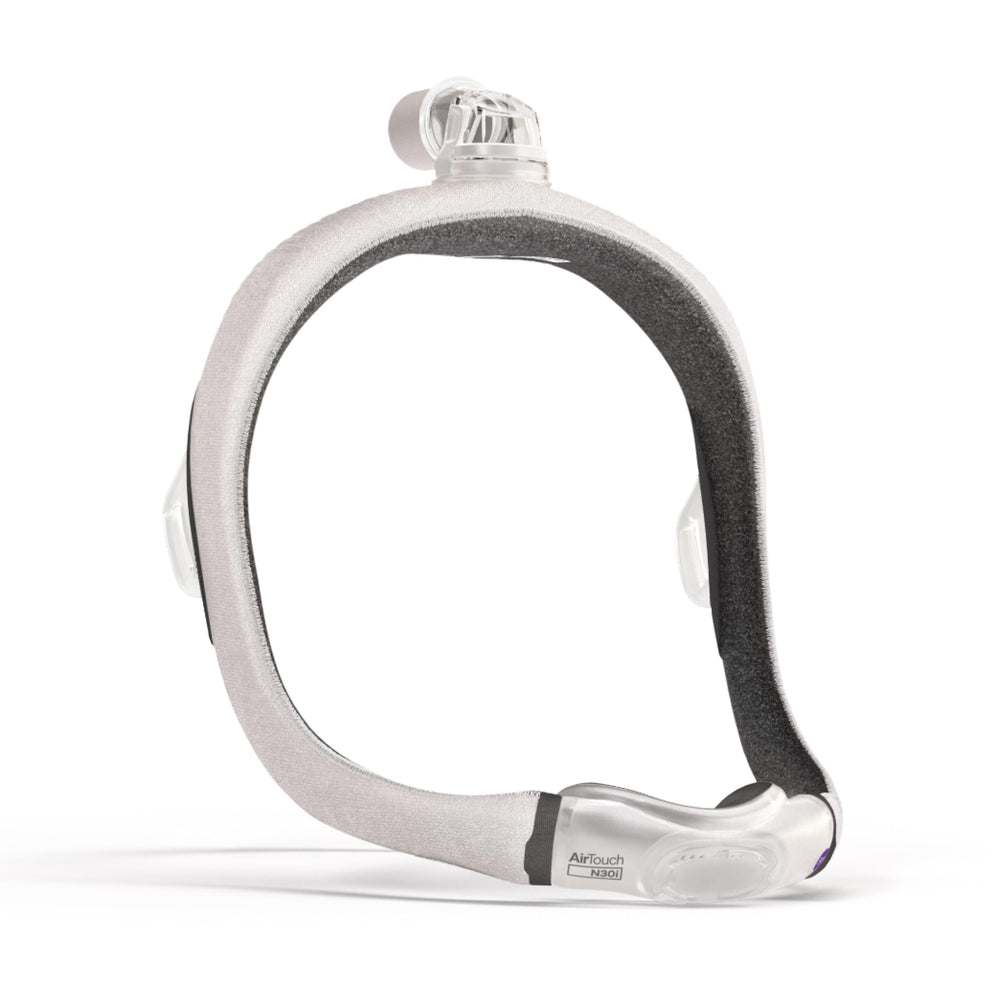 ResMed AirTouch N30i frame system outer view with soft fabric wrap for gentle comfort