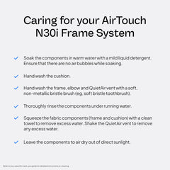 ResMed AirTouch N30i quick-release elbow for easy night adjustments