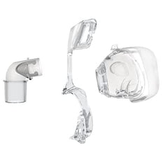 ResMed Mirage FX replacement frame close-up, wide cushion support for customizable fit.