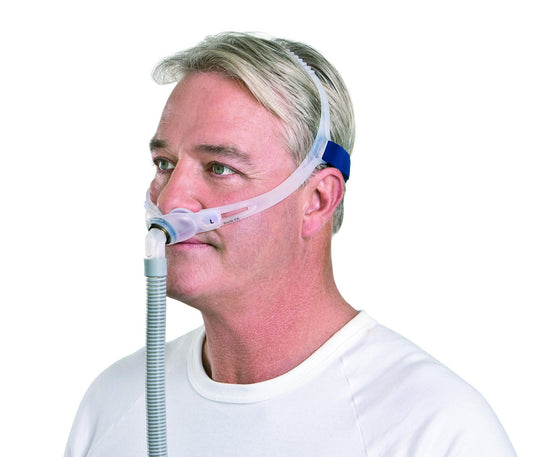 ResMed Swift FX small replacement frame for nasal pillow mask; quick, secure fit with existing pillows.