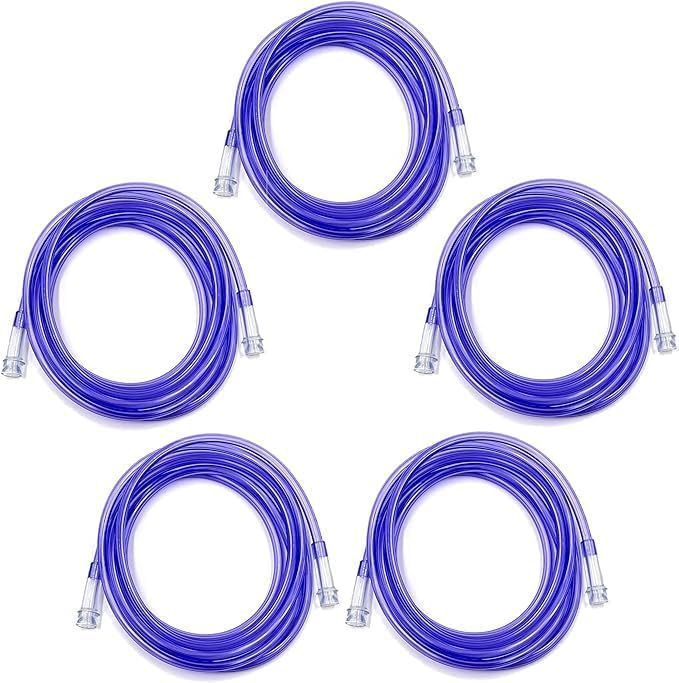 ResOne 50ft oxygen tubing in purple for extended reach during home oxygen therapy