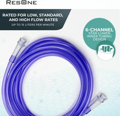 ResOne 6-channel lumen tubing reduces pinches to keep airflow smooth