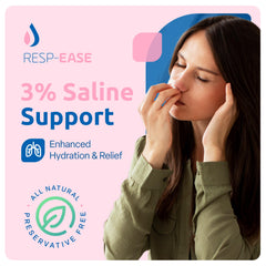 Resp-Ease 4ml ampoules provide quick, hygienic single-use nasal rinses