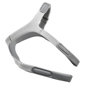 Respironics Amara View headgear, large size, offers comfortable, adjustable fit for full-face CPAP masks.