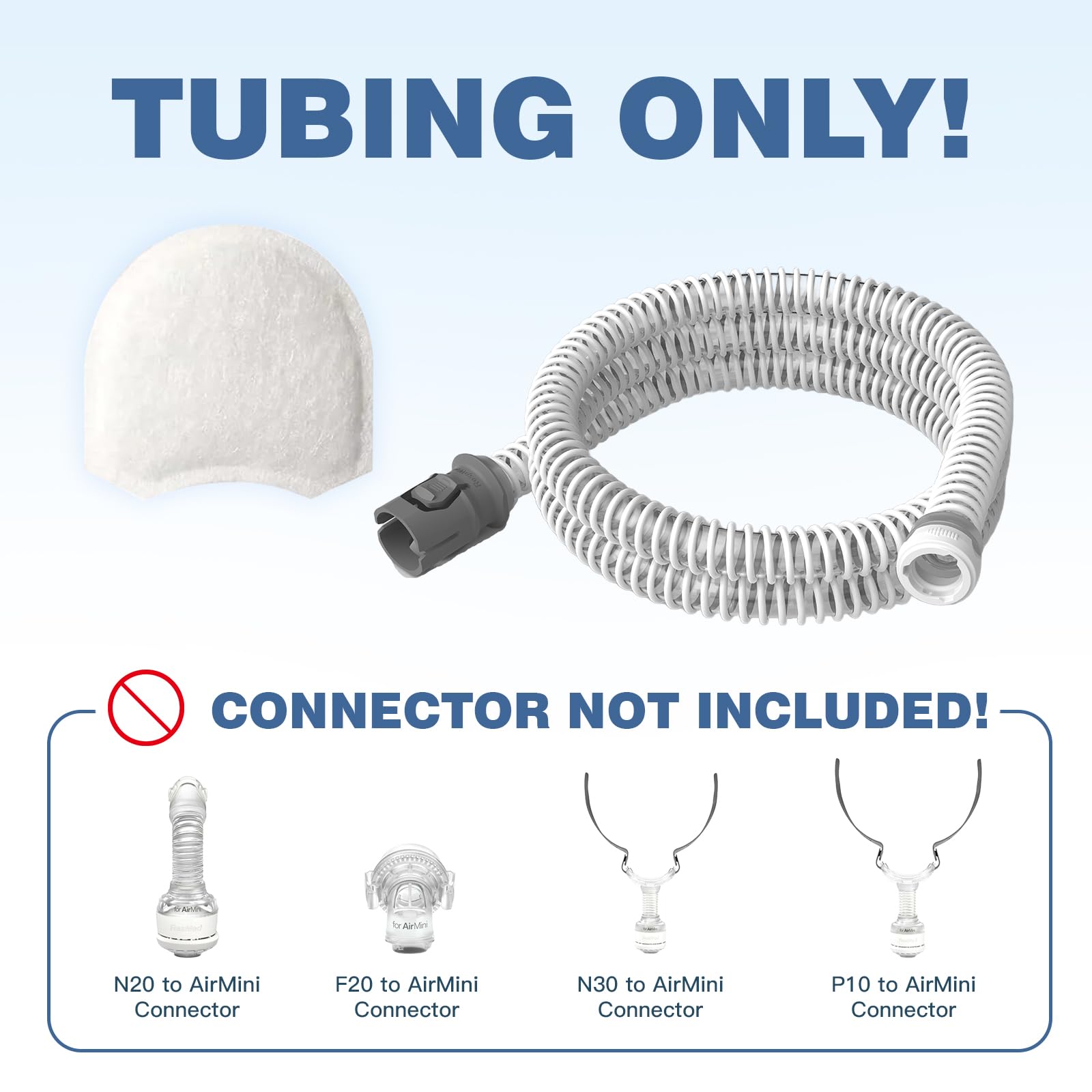 RespWave compact tubing is travel-friendly for on-the-go use.
