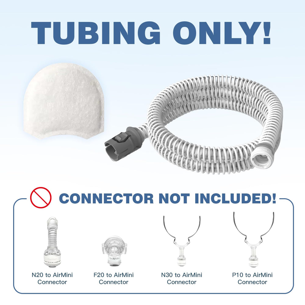 RespWave compact tubing is travel-friendly for on-the-go use.