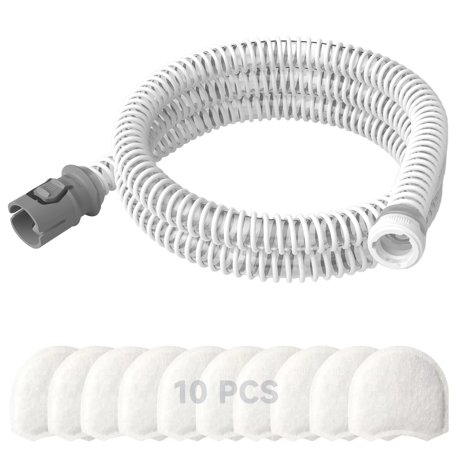 RespWave AirMini tubing with precise connector fit for reliable airflow.