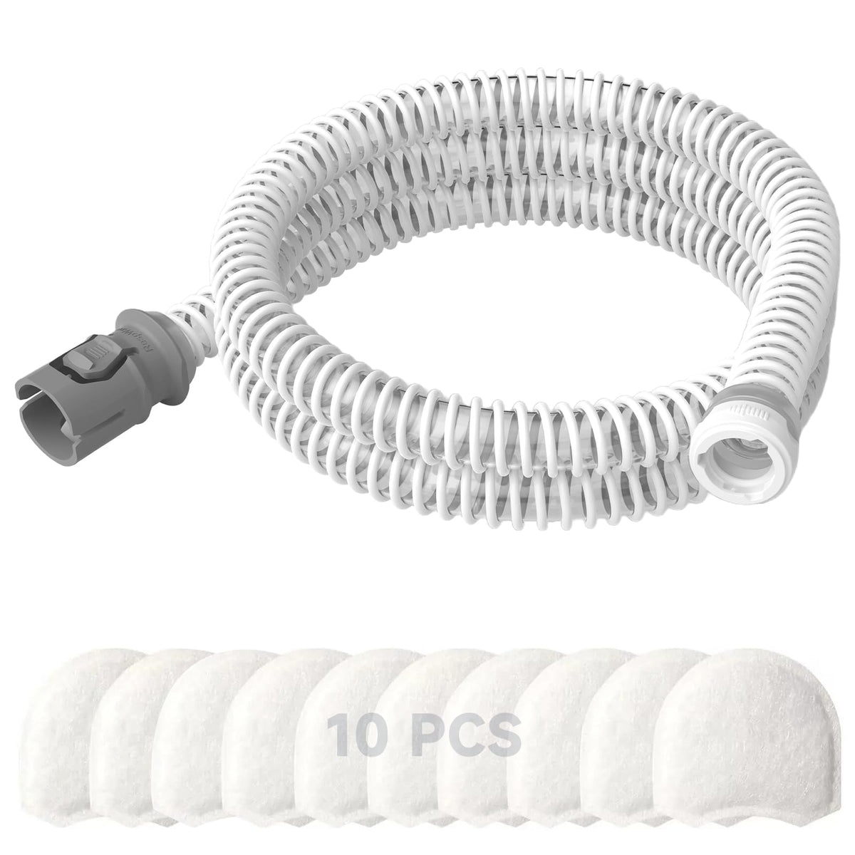 RespWave AirMini tubing with precise connector fit for reliable airflow.
