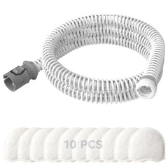 RespWave AirMini tubing with precise connector fit for reliable airflow.