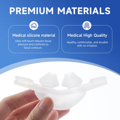 RespWellness durable silicone cushion withstands regular cleaning without losing shape