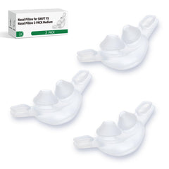 RespWellness Swift FX nasal pillow cushion 3-pack secures a comfortable seal
