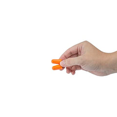 Restaurantware bullet-shaped plugs designed to insert easily into most ear canals.
