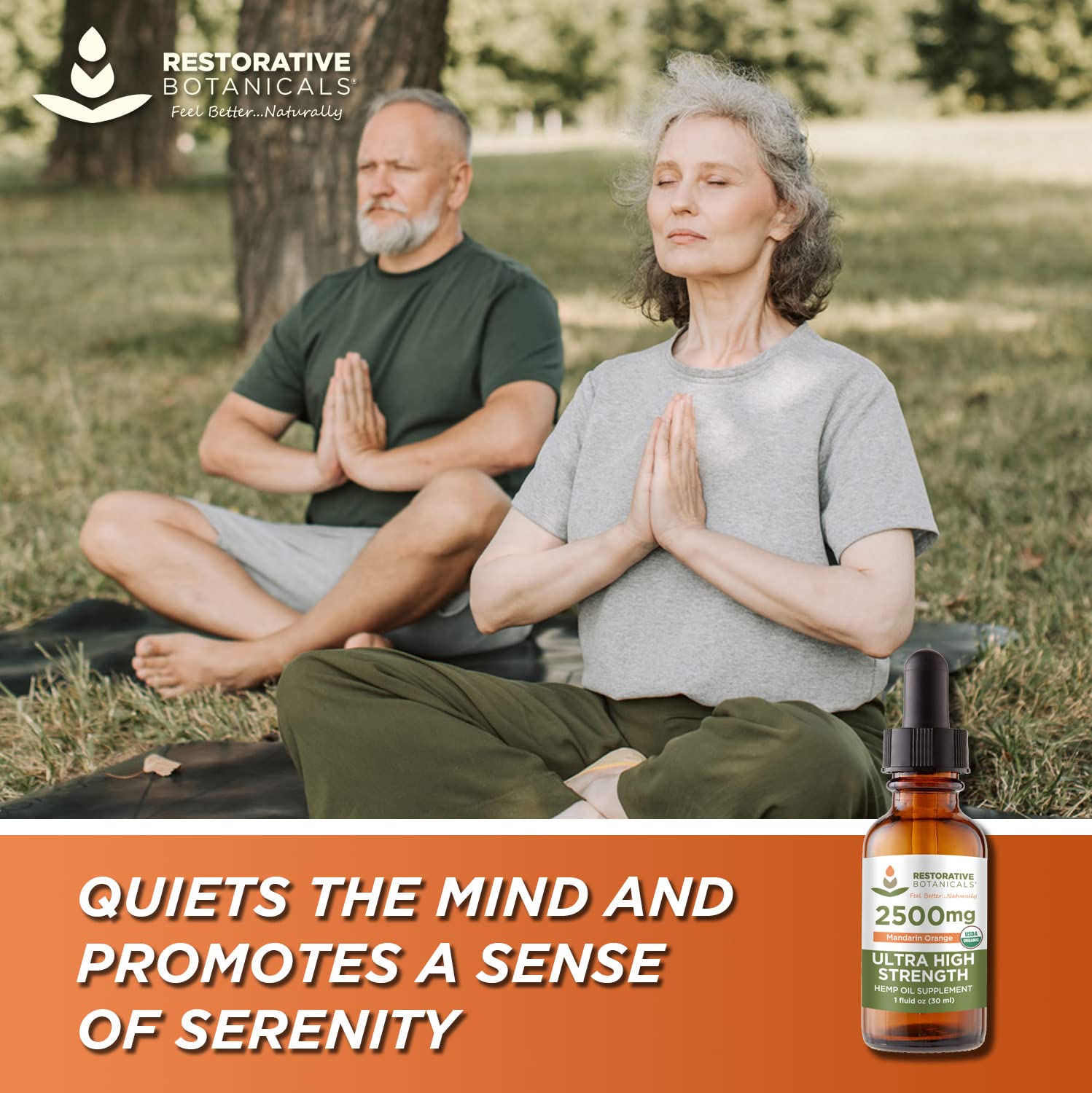 Restorative Botanicals 60 servings per bottle for long-term use