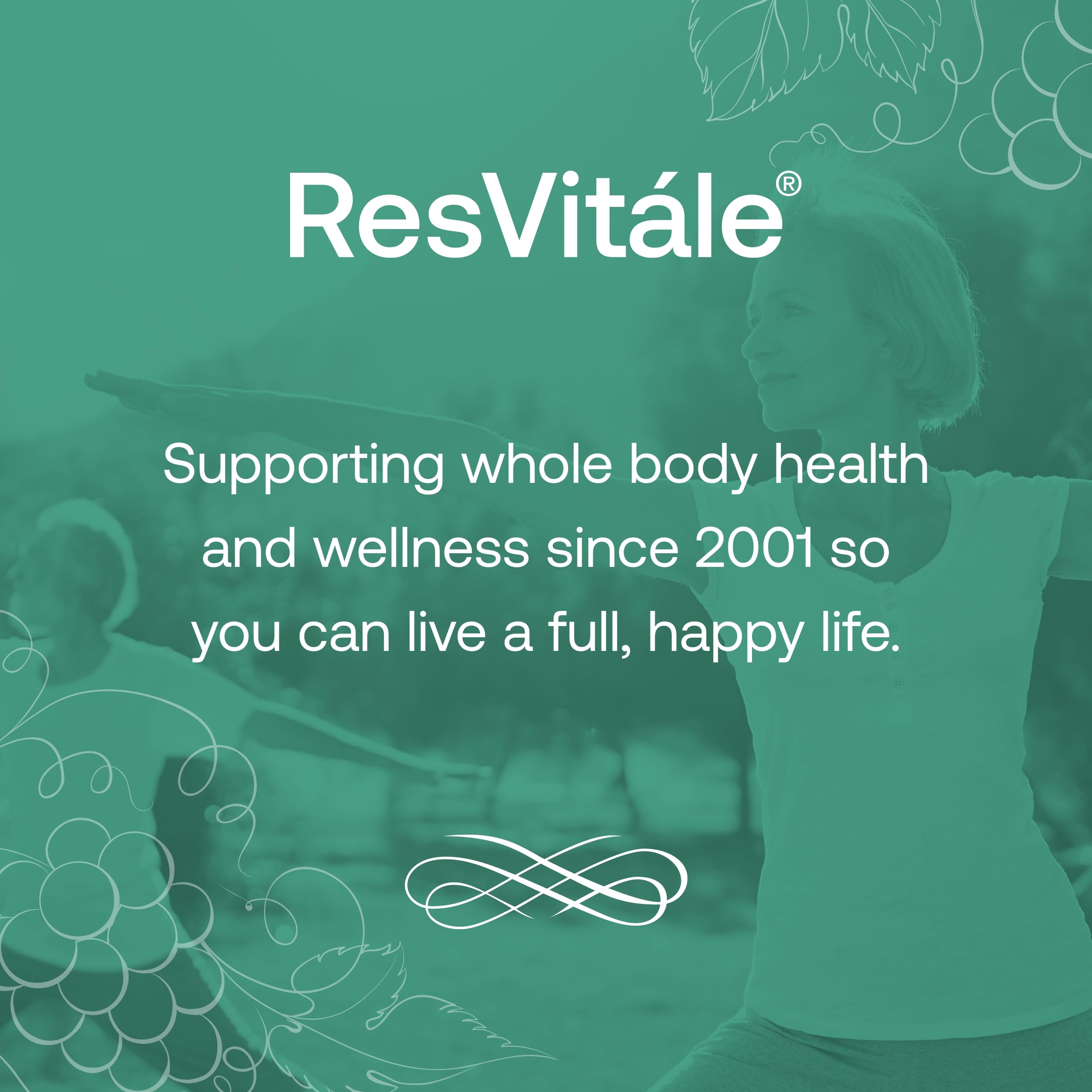 ResVitale Collagen Enhance dosage card illustrating daily serving options.