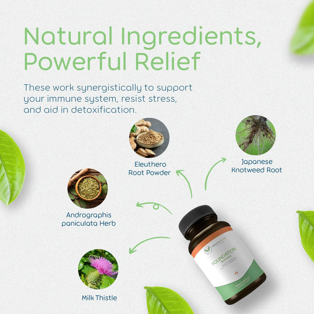 Return Healthy Foundation ingredients-cats-claw features immune balance support.
