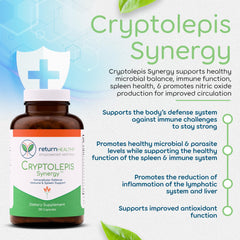 Return Healthy Herbal Biotic capsules for gut-friendly herbs